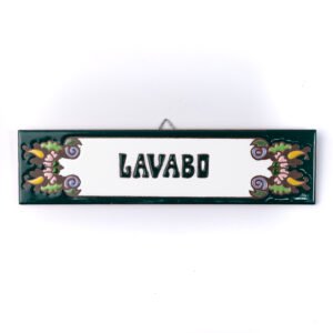 Placa Média · Lavabo · Europeu Verde