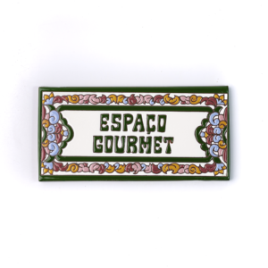 Placa Grande · Espaço Gourmet · Italiano Verde