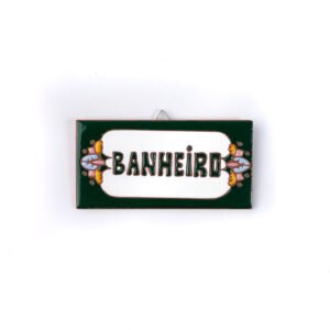 Placa Pequena · Banheiro · Europeu Verde