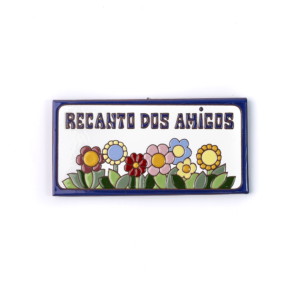 Placa Grande · Recanto Dos Amigos · Flores