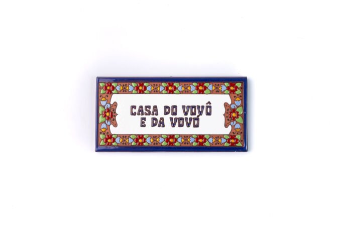 Placa Grande · Casa Do Vovô E Da Vovó · Europeu Azul