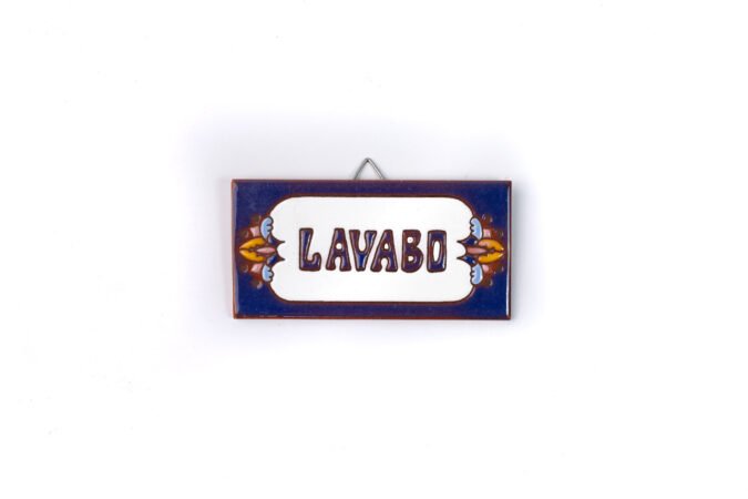 Placa Pequena · Lavabo · Europeu Azul