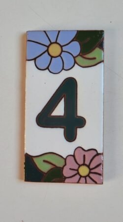 Número 4 · Flor