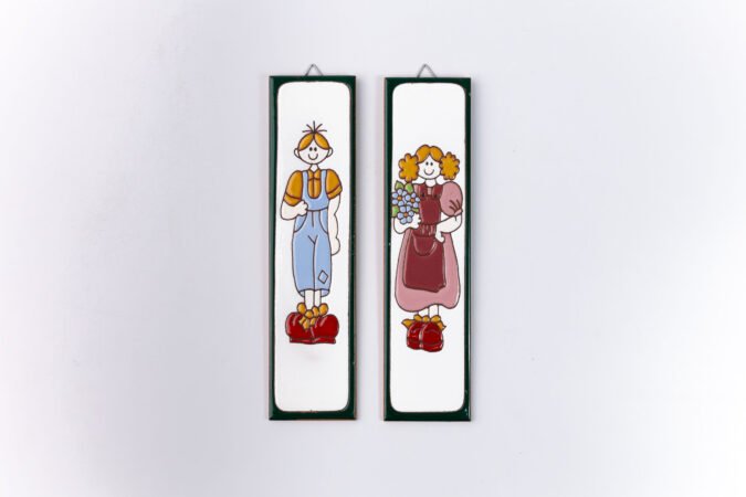 Placa Média · Menino/ Menina · Verde