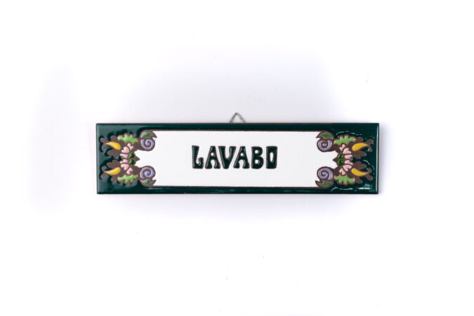 Placa Média · Lavabo · Europeu Verde
