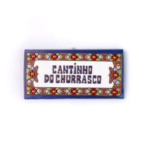 Placa Grande · Cantinho Do Churrasco · Europeu Azul