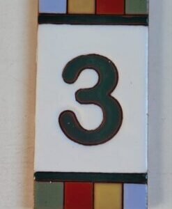 Número 3 · Quadradinho Colorido