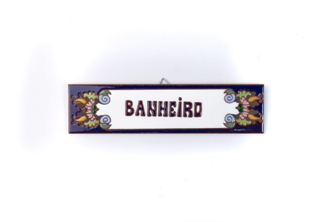 Placa Média · Banheiro · Europeu Azul