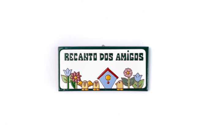 Placa Grande · Recanto Dos Amigos · Casinha De Passarinhos